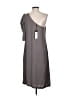 BCBGMAXAZRIA 100% Polyester Gray Purple Cocktail Dress Size S - photo 2