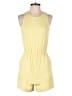 Wilfred 100% Polyester Solid Yellow Romper Size XS - photo 1