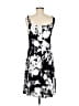 Chaps Print Black Casual Dress Size 6 - photo 2