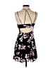 Express 100% Polyester Floral Black Casual Dress Size 0 - photo 2
