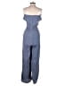 Evereve Solid Blue Jumpsuit Size XS - photo 2