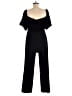Reiss 100% Polyester Black Jumpsuit Size 8 - photo 2