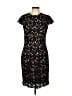 Nicole Miller 100% Polyester Black Cocktail Dress Size 10 - photo 1