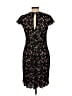 Nicole Miller 100% Polyester Black Cocktail Dress Size 10 - photo 2