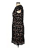 Nicole Miller 100% Polyester Black Cocktail Dress Size 10 - photo 5