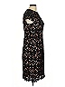 Nicole Miller 100% Polyester Black Cocktail Dress Size 10 - photo 4