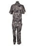 Caribbean Queen Animal Print Brown Jumpsuit Size S - photo 2