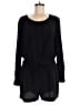 Ann Taylor LOFT 100% Polyester Black Romper Size 8 - photo 1