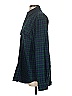 Operations 100% Cotton Plaid Green Long Sleeve Button-Down Shirt Size S - photo 5