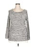 Lane Bryant Tweed Gray Pullover Sweater Size 18 - 20 Plus - photo 1