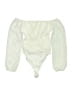 Guess 100% Polyester Ivory Bodysuit Size S - photo 1