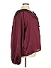 Unbranded 100% Polyester Burgundy Long Sleeve Blouse Size 5X - photo 4