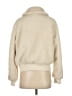 Gap 100% Polyester Ivory Faux Fur Jacket Size S - photo 2
