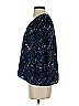 Roan + Ryan 100% Polyester Blue 3/4 Sleeve Blouse Size XS - photo 5
