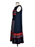BCBGMAXAZRIA 100% Polyester Graphic Blue Casual Dress Size XXS - photo 5