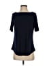 Ann Taylor Black Short Sleeve Top Size XS - photo 1