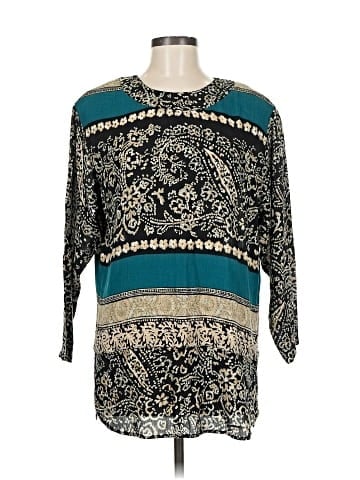 Carole Little 3/4 Sleeve Blouse (view 1)