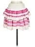 SOFIA Hearts White Ivory Casual Skirt Size S - photo 2
