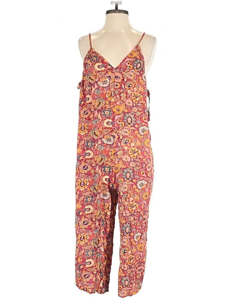 Pre-owned Xhilaration Jumpsuit In Red