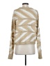 John & Jenn 100% Acrylic Chevron-herringbone Tan Pullover Sweater Size S - photo 2
