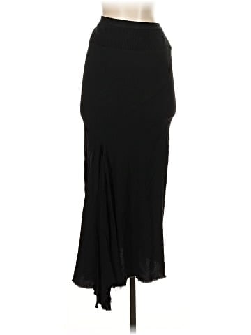 Rick Owens Crepe Calf Bias Skirt (view 2)
