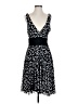 ICE Animal Print Black Cocktail Dress Size 4 - photo 1