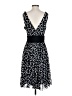 ICE Animal Print Black Cocktail Dress Size 4 - photo 2