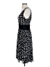 ICE Animal Print Black Cocktail Dress Size 4 - photo 5
