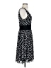 ICE Animal Print Black Cocktail Dress Size 4 - photo 4