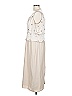 Alfred Angelo 100% Polyester Ivory Tan Cocktail Dress Size L (estimated) - photo 5