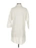 Zara Ivory 3/4 Sleeve Button-Down Shirt Size S - photo 2