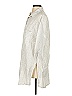 Zara Ivory 3/4 Sleeve Button-Down Shirt Size S - photo 5