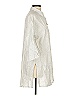 Zara Ivory 3/4 Sleeve Button-Down Shirt Size S - photo 4