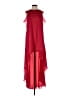 Assorted Brands 100% Polyester Red Cocktail Dress Size XXS - photo 1