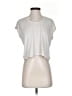 Athleta 100% Cotton Silver Sleeveless T-Shirt Size XXS - photo 1