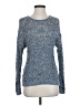 Eddie Bauer 100% Cotton Tweed Blue Pullover Sweater Size XS - photo 1