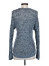 Eddie Bauer 100% Cotton Tweed Blue Pullover Sweater Size XS - photo 2