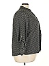 Croft & Barrow 100% Polyester Houndstooth Gray Long Sleeve Blouse Size XXL - photo 4