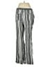 Ellen Tracy Stripes Silver Casual Pants Size S - photo 2