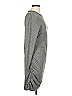 Express Solid Gray Casual Dress Size L - photo 4