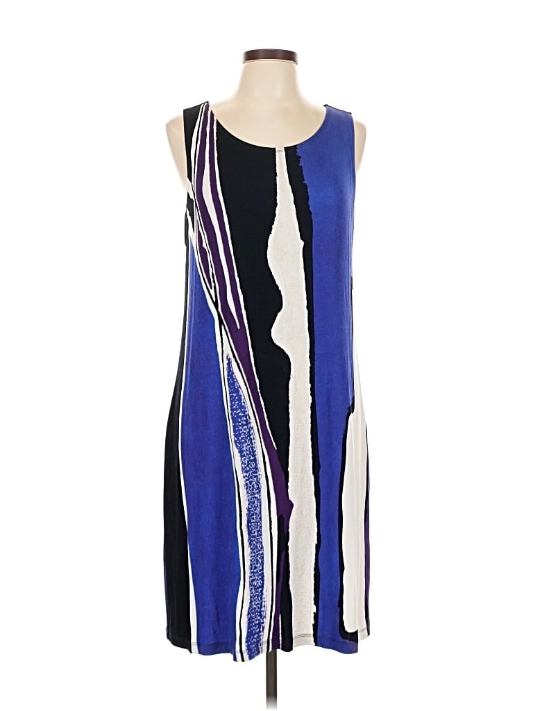 Pre-owned Chico's Casual Dress In Blue