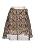 Studio JPR 100% Polyester Paisley Ivory Brown Casual Skirt Size 16 - photo 1