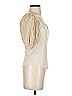 Ulla Johnson Ivory Tan Short Sleeve Top Size P (petite) - photo 4