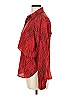 Assorted Brands 100% Polyester Red Long Sleeve Blouse Size 10 - photo 5