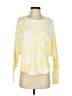 Bucketlist Tie-dye Yellow Pullover Sweater Size S - photo 1