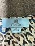CeCe Animal Print Teal Long Sleeve Blouse Size M - photo 7