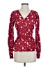 Walter Baker 100% Polyester Red Long Sleeve Blouse Size XS - photo 1