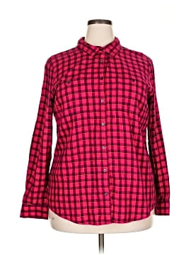 St. John's Bay Long Sleeve Button Down Shirt