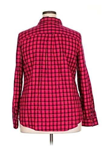 St. John's Bay Long Sleeve Button-Down Shirt (view 2)