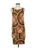 Ruby Rox Paisley Brown Cocktail Dress Size S - photo 1